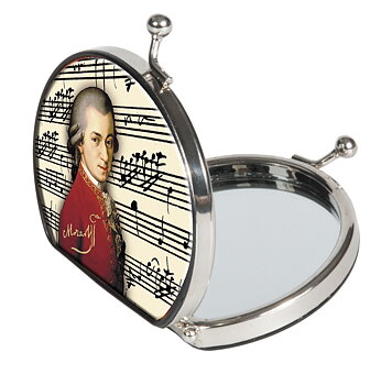 Sminkespejl, stofbeklædt, Mozart, Wolfgang Amadeus Mozart TEMA-produkt