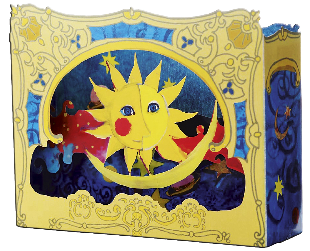 3D-kort, Sol, Rosina Wachtmeister (37300007/67207) - 2
