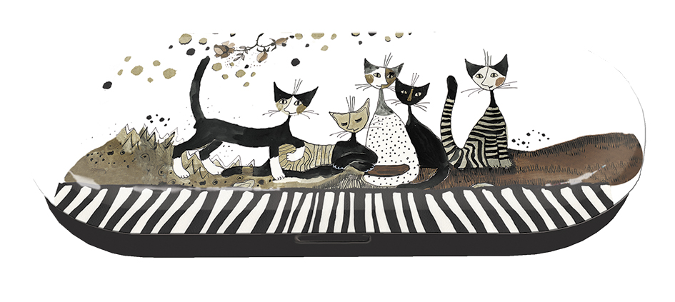 Glasögonetui, Cats Sepia, Rosina Wachtmeister