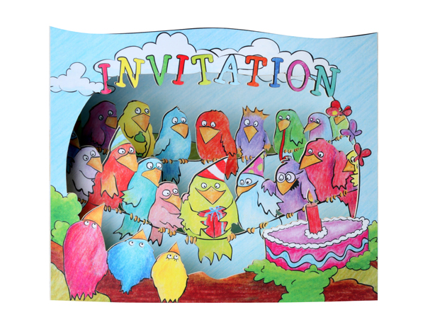 3D-kort, Invitation (SE0407)