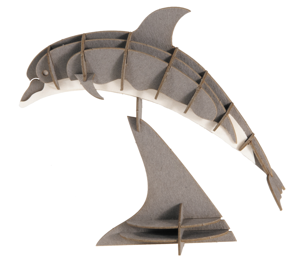 3D-pappersmodell, Delfin