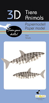 3D-pappersmodell, Haj