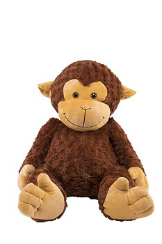 Krammedyr, Monkey Trixie, dark brown, XXL