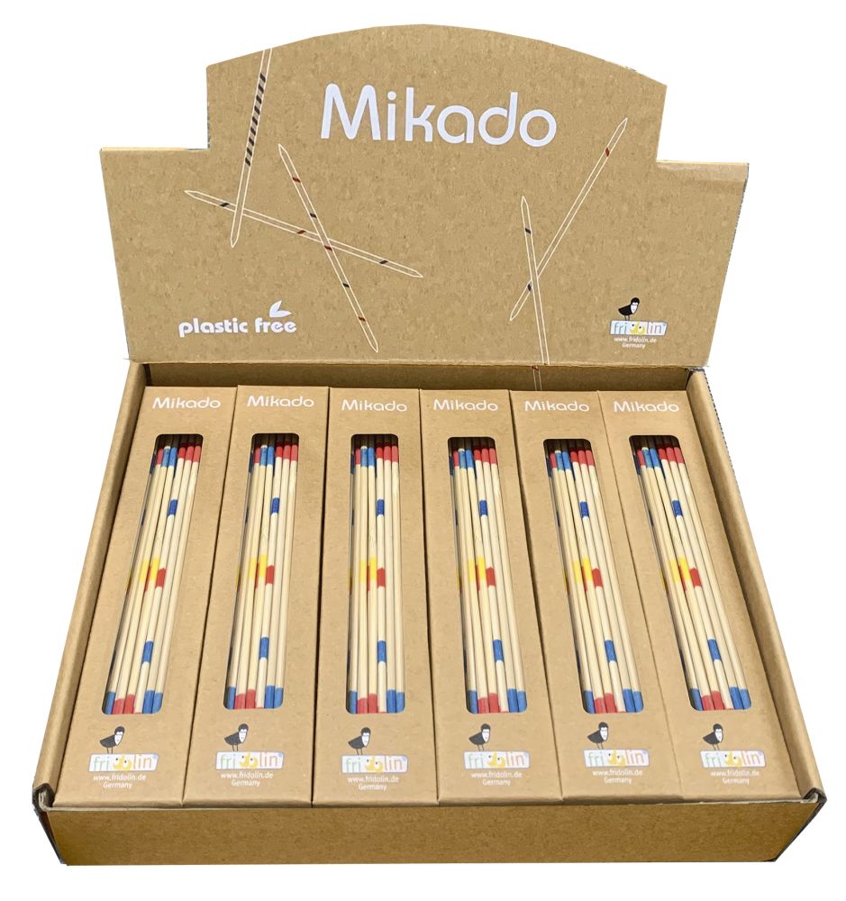 Mikado av bambu, Eko, Bordsdisplay med 12 st.