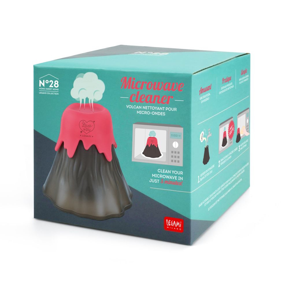 Volcano, för rengöring av microvågsugn