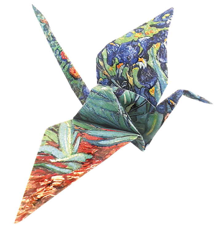 Art Origami, Vincent van Gogh, Tranor, Svårighetsgrad: Normal - 4