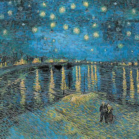 Art Origami, Vincent van Gogh, Tranor, Svårighetsgrad: Normal - 9