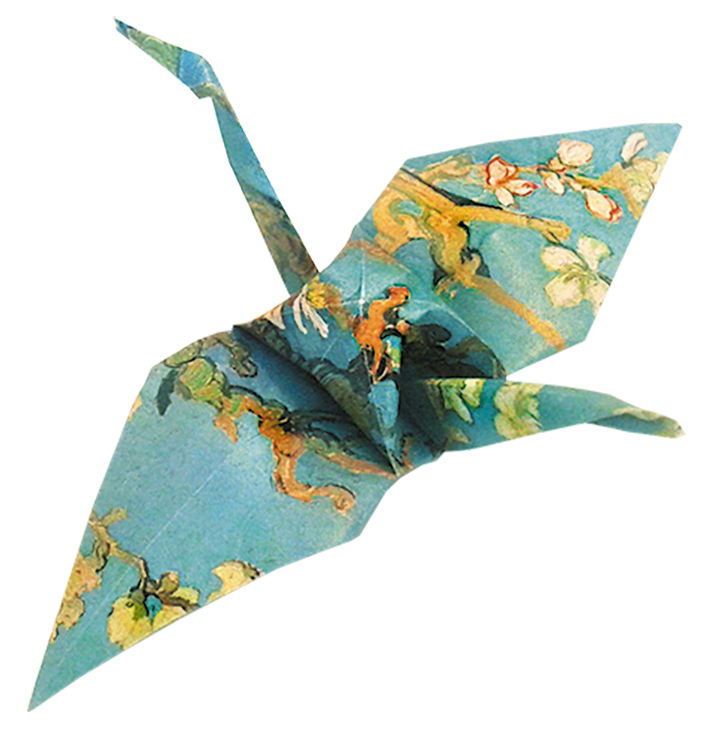 Art Origami, Vincent van Gogh, Tranor, Svårighetsgrad: Normal - 3
