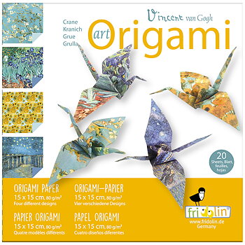 Art Origami, Vincent van Gogh, Tranor, Svårighetsgrad: Normal