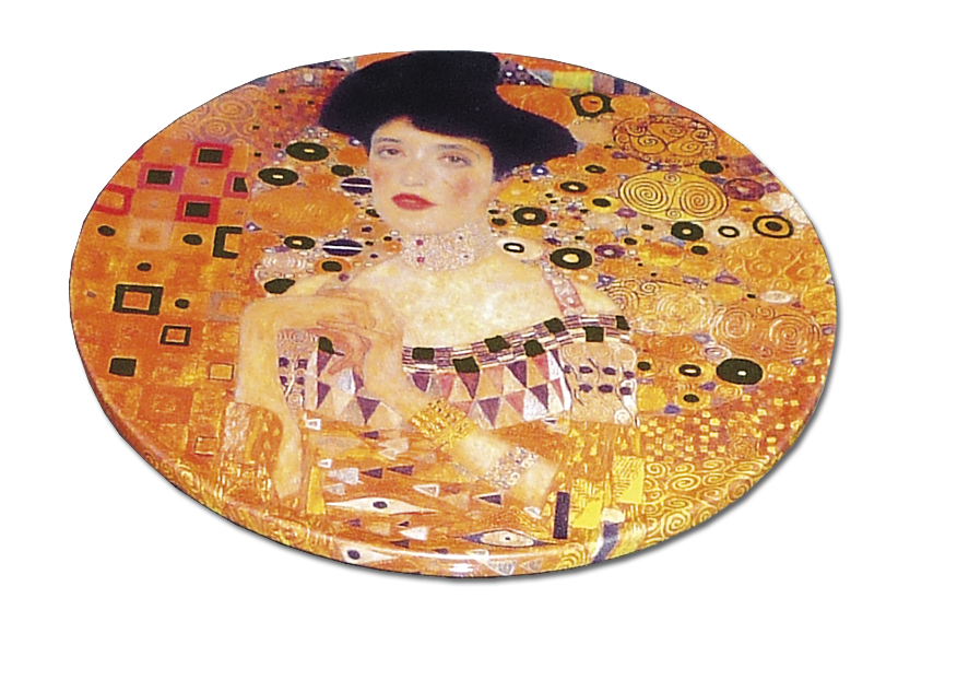 Glasunderlägg, Gustav Klimt, burk med 4 st., TEMA-produkt - 4