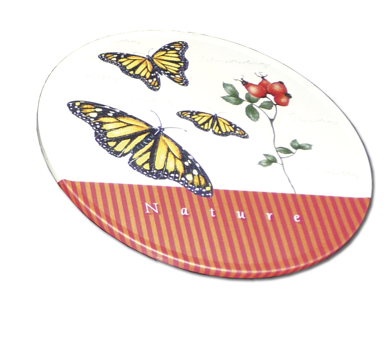 Glasunderlag, Nature fun, dåse med 4 stk. TEMA-produkt - 4