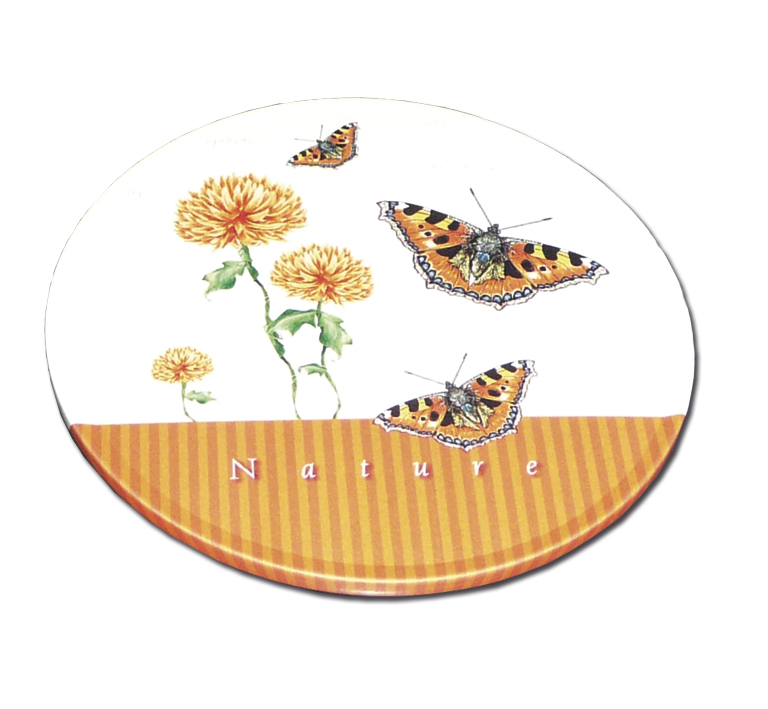 Glasunderlag, Nature fun, dåse med 4 stk. TEMA-produkt - 3