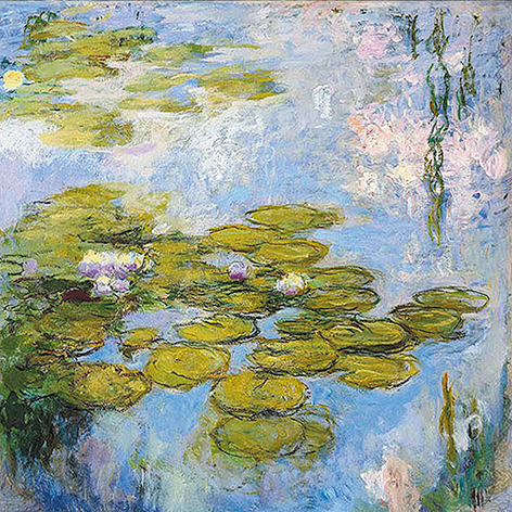 Art Origami, Claude Monet, Svanar, Svårighetsgrad: Easy - 9