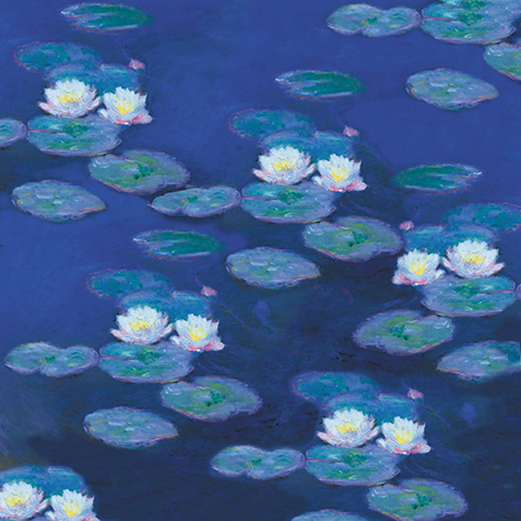 Art Origami, Claude Monet, Svanar, Svårighetsgrad: Easy - 6