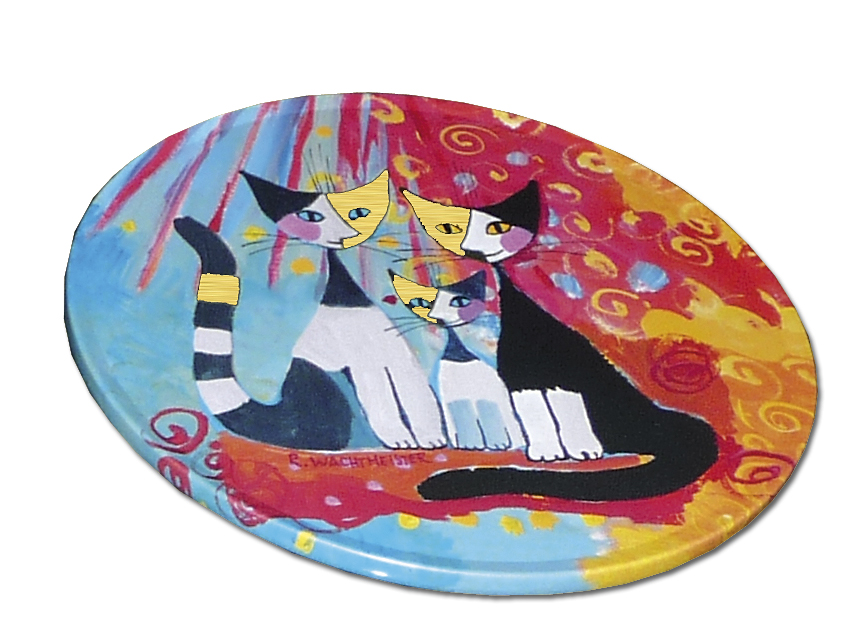 Glasunderlägg, Rosina Wachtmeister, burk med 4 st. - 6