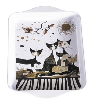 Bakke af metal, Rosina Wachtmeister, Cats Sepia (21 cm)