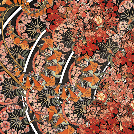 Art Origami, Art Nouveau, Tranor, Svårighetsgrad: Normal - 9