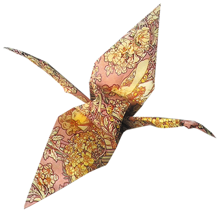 Art Origami, Art Nouveau, Tranor, Svårighetsgrad: Normal - 4