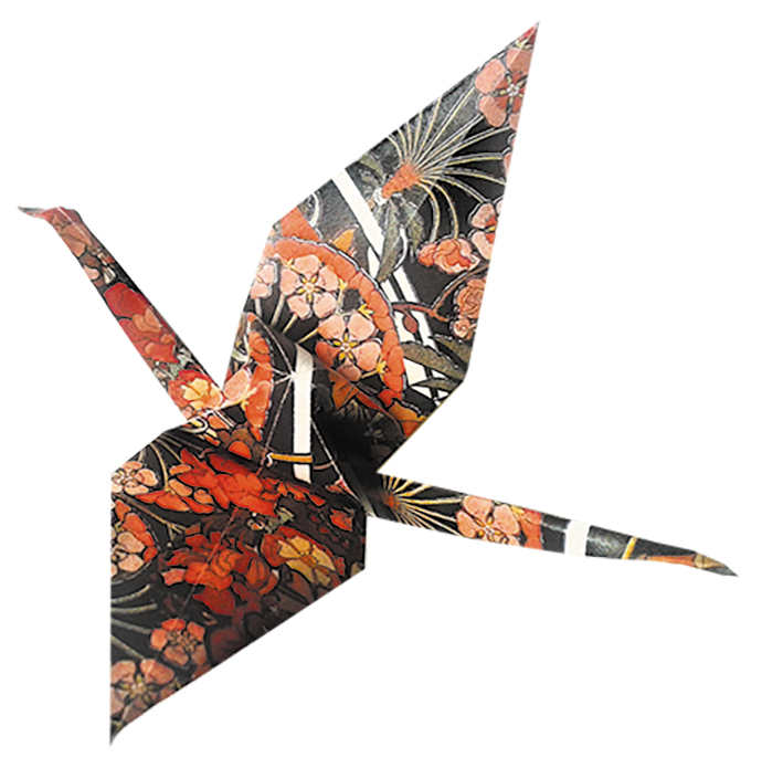 Art Origami, Art Nouveau, Tranor, Svårighetsgrad: Normal - 3
