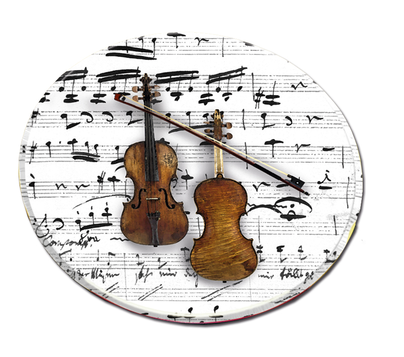 Glasunderlägg, Ludwig van Beethoven, burk med 4 st., TEMA-produkt - 3