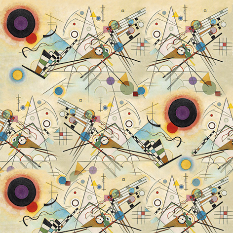 Art Origami, Vasilij Kandinsky, Fugle, Sværhedsgrad: Easy - 9