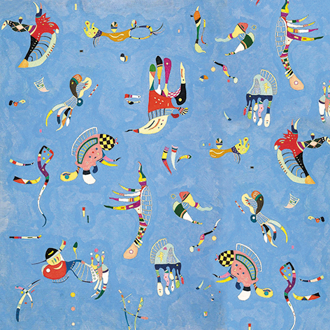 Art Origami, Vasilij Kandinsky, Fugle, Sværhedsgrad: Easy - 8