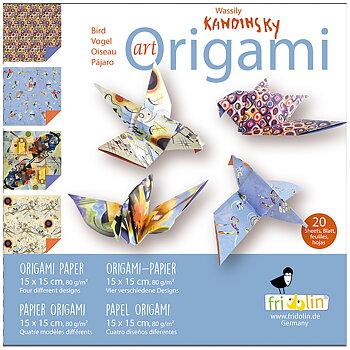 Art Origami, Vasilij Kandinsky, Fåglar Svårighetsgrad: Easy