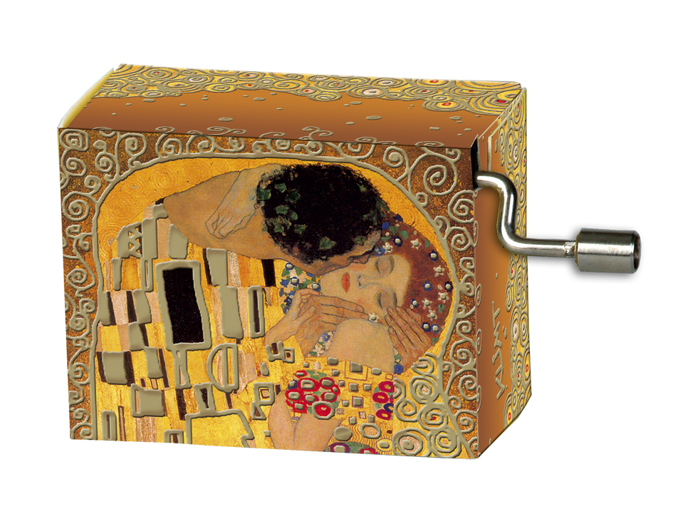 Spilledåse, Arabesque/Kysset, Gustav Klimt TEMA-produkt