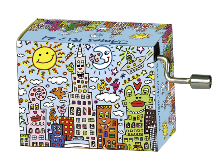 Speldosa, New York/New York, James Rizzi, TEMA-produkt