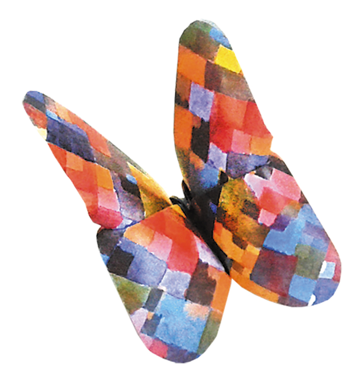 Art Origami, Paul Klee, Sommerfugle, Sværhedsgrad: Easy - 3