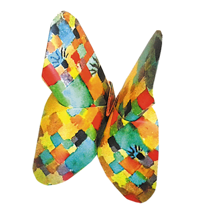 Art Origami, Paul Klee, Sommerfugle, Sværhedsgrad: Easy - 2