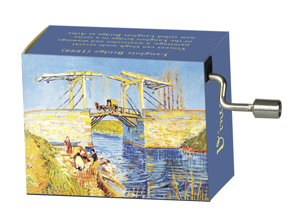 Spilledåse, Langlois Bridge/Foråret (Spring), Vincent van Gogh TEMA-produkt