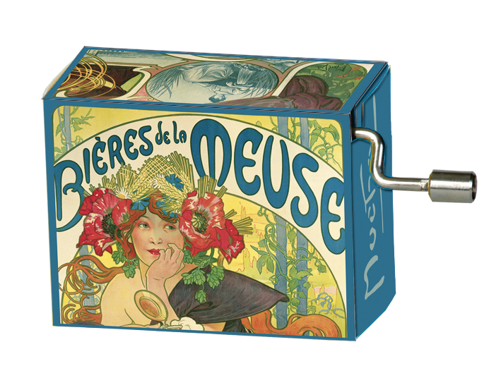 Speldosa, Bieres/French Can Can, Alfons Mucha, TEMA-produkt