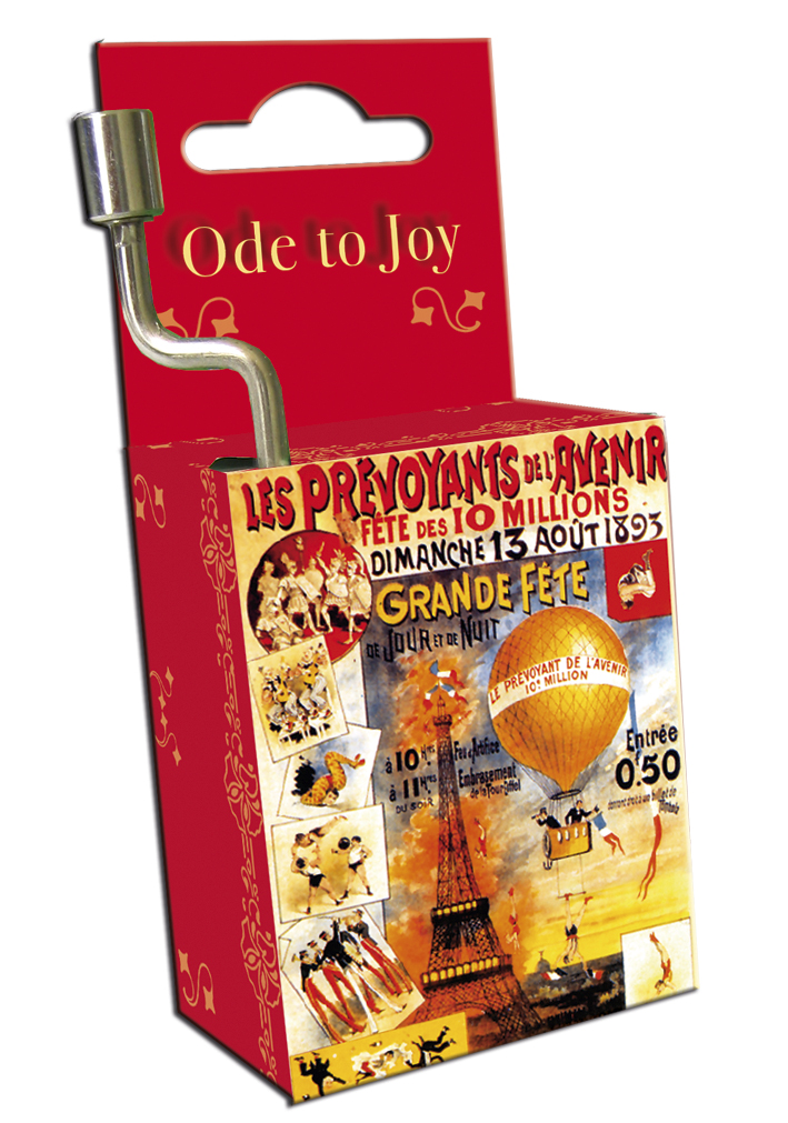 Spilledåse, Les Prevoyants/Ode to joy TEMA-produkt