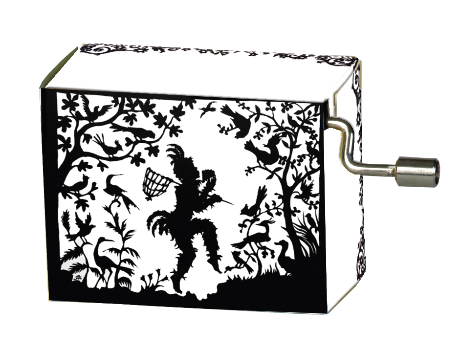 Speldosa, Lotte Reiniger, Papageno/Mozart, Trollflöjten