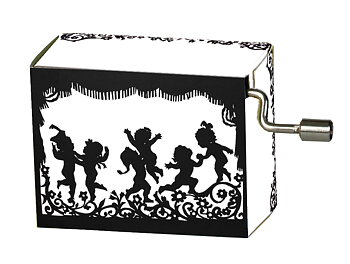 Spilledåse, Lotte Reiniger, Engle/Mozart, Vaggevise