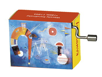 Spilledåse, Vasilij Kandinsky, Runde og spidse/Beethoven, Für Elise TEMA-produkt