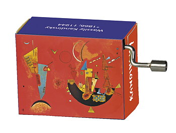 Spilledåse, Vasilij Kandinsky, Mit und gegen/Mozart, Tryllefløjten TEMA-produkt