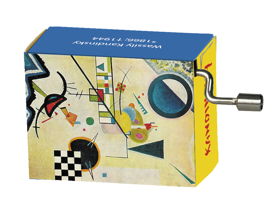 Spilledåse, Vasilij Kandinsky, Contrasting sounds/Arabesque TEMA-produkt
