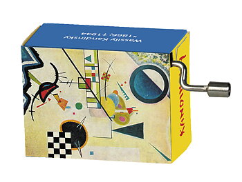 Spilledåse, Vasilij Kandinsky, Contrasting sounds/Arabesque TEMA-produkt