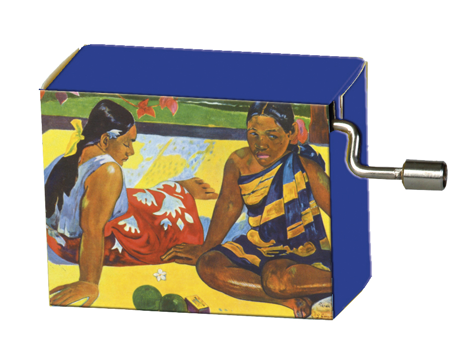 Speldosa, Paul Gauguin, Två kvinnor/Vivaldi, Våren (Spring), TEMA-produkt