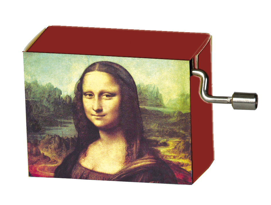 Spilledåse, Leonardo da Vinci, Mona Lisa/Beethoven, Für Elise TEMA-produkt