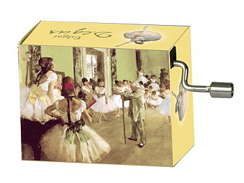 Spilledåse, Edgar Degas, Danseklasse/Vivaldi, Foråret (Spring), TEMA-produkt