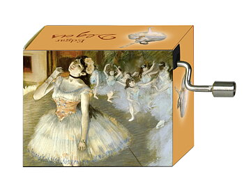 Spilledåse, Edgar Degas, På baletten/Tjajkovskij, Blomstervalsen  TEMA-produkt