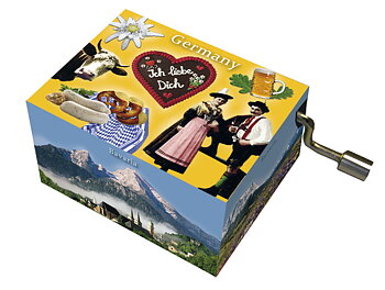 Speldosa, Bayern/Edelweiss, TEMA-produkt