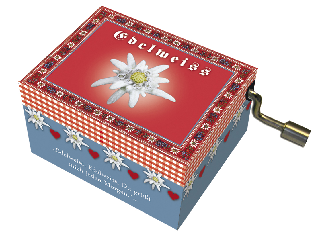 Spilledåse, Edelweiss/Edelweiss TEMA-produkt