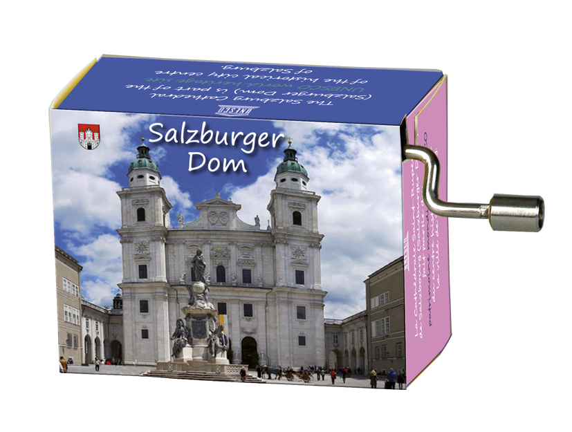 Spilledåse, Salzburger Dom/Mozart, Vaggevise TEMA-produkt