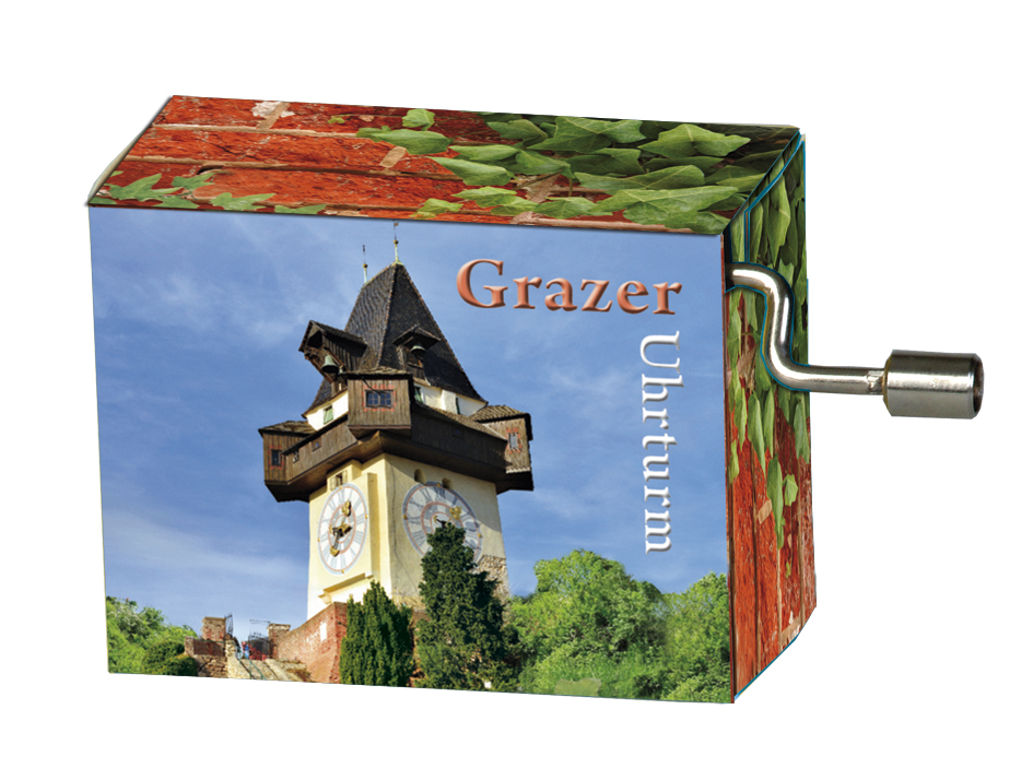 Speldosa, Grazer Uhrturm/Beethoven, Für Elise, TEMA-produkt