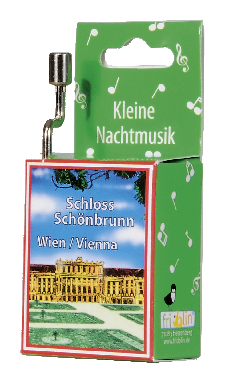 Spilledåse, Schönbrunn/Mozart, Kleine Nachtmusik TEMA-produkt