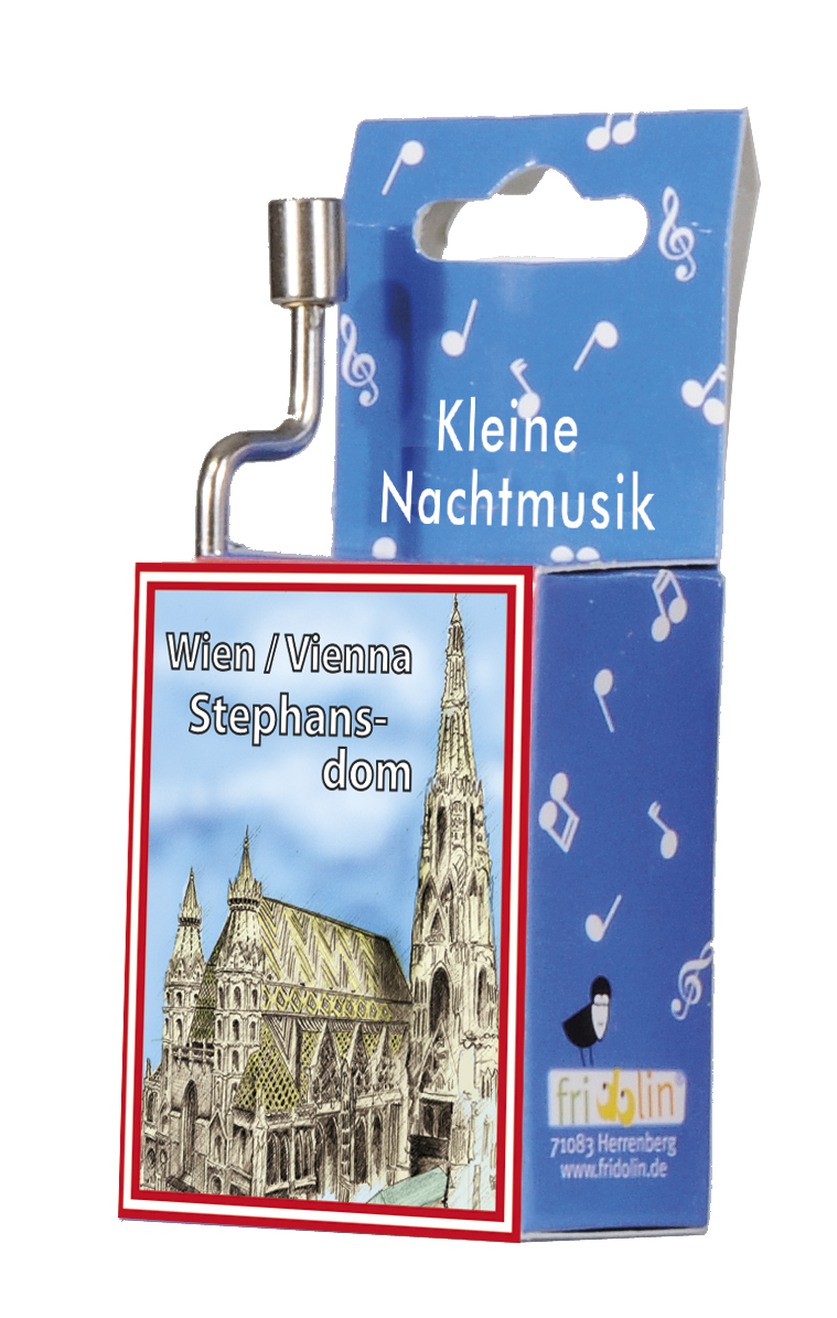 Speldosa, Stefansdom/Mozart, Kleine Nachtmusik, TEMA-produkt